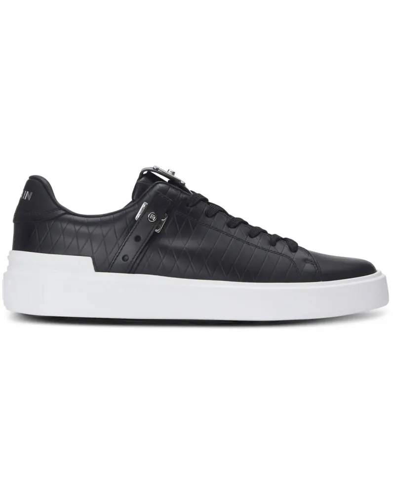 Balmain B-Court B-Buzz Sneakers - Schwarz Schwarz