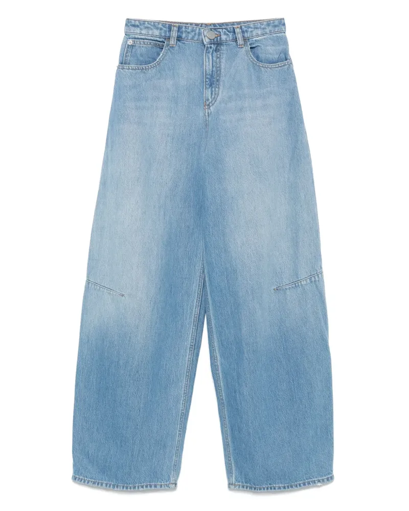 Emporio Armani Jeans mit Logo-Patch - Blau Blau