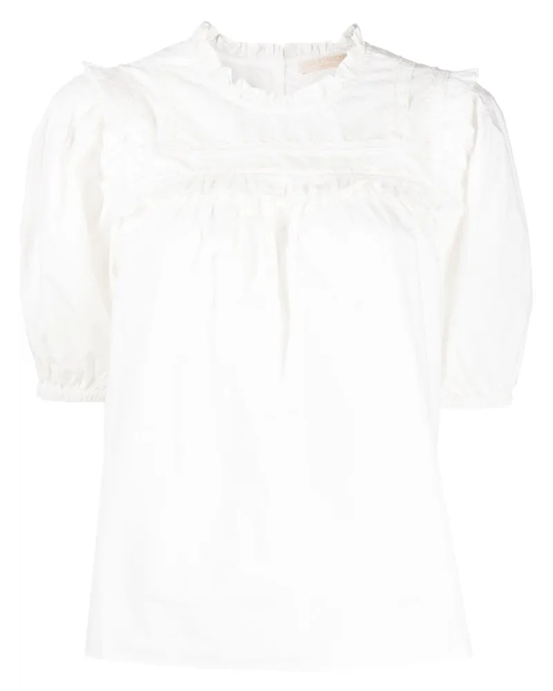 Ulla Johnson Adeline Bluse Weiß