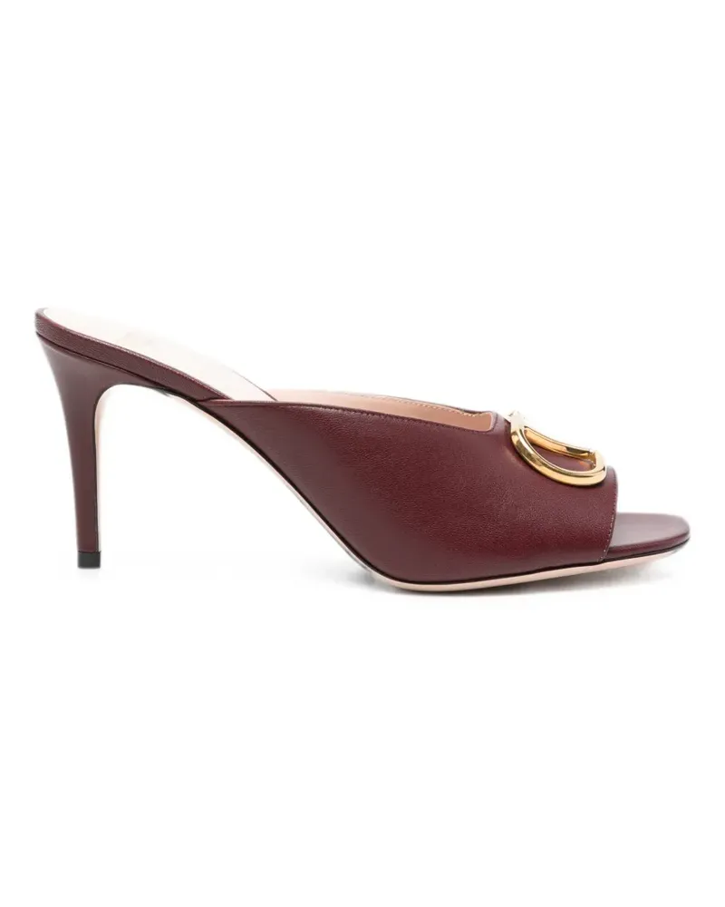 Valentino Garavani leather sandals - Rot Rot