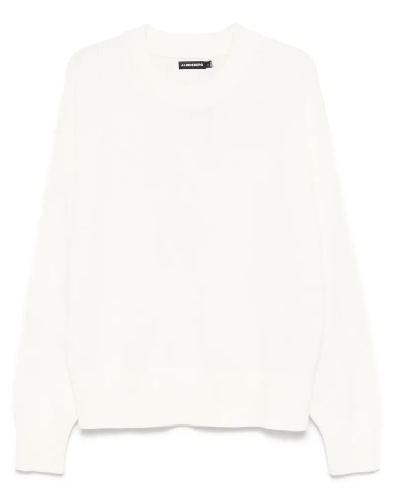 J.Lindeberg Eddy Pullover - Weiß Weiß