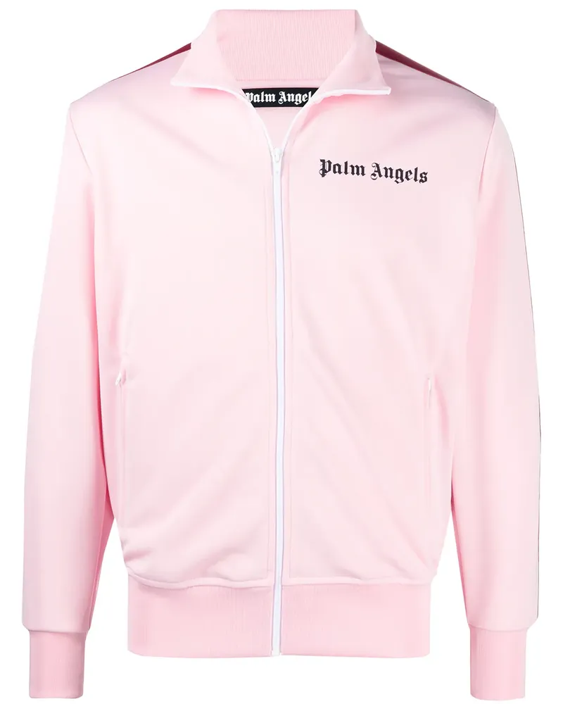 Palm Angels Sportjacke mit gestreiften Ärmeln - Rosa Rosa