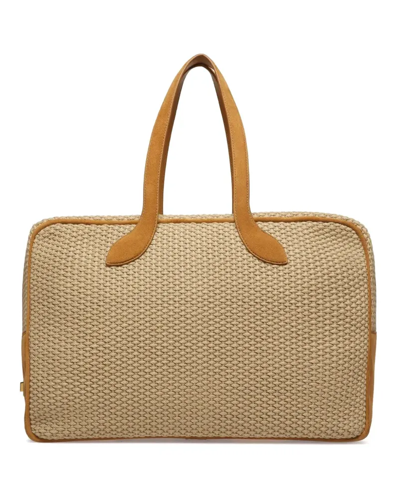 Bally Gewebte Reisetasche - Nude Nude