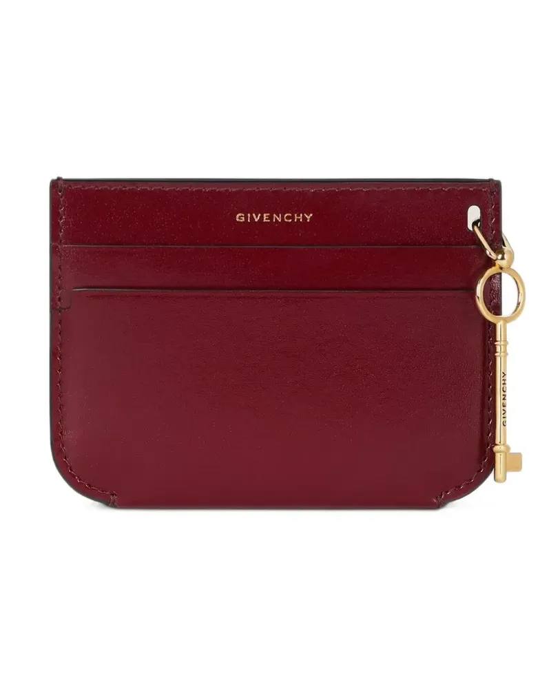 Givenchy Lucky Charms Kartenetui aus Leder - Rot Rot