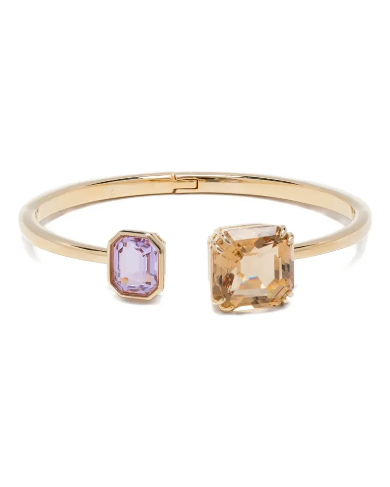Swarovski Armband mit achteckigem Schmuckstein - Gold Gold
