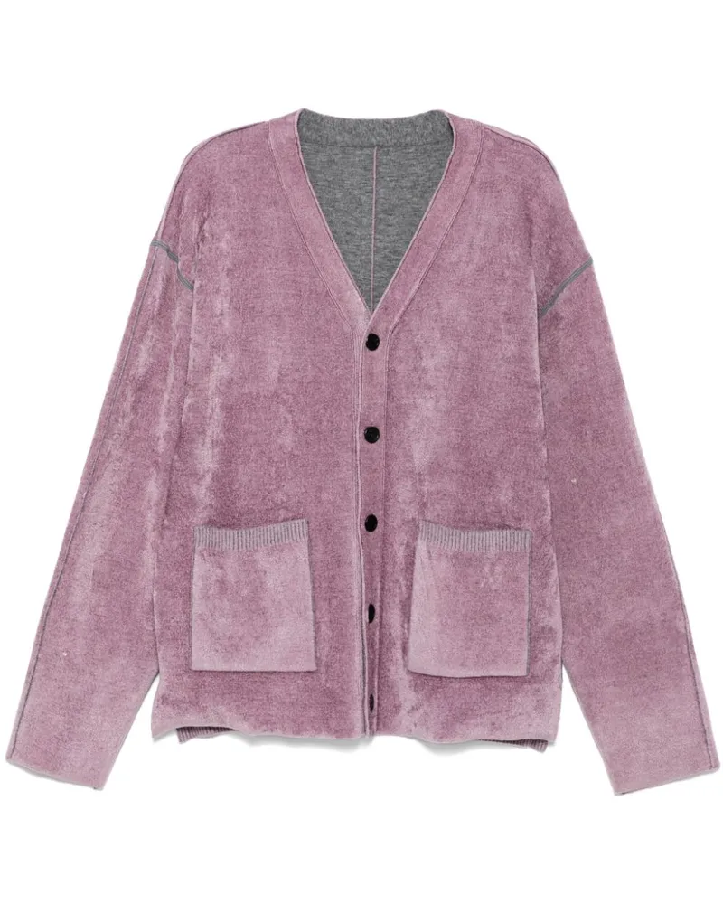 SONGZIO Wendbarer Cardigan - Rosa Rosa