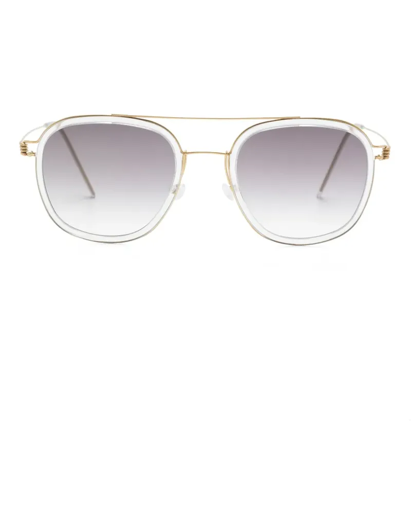 Lindberg Getönte Pilotenbrille - Gold Gold