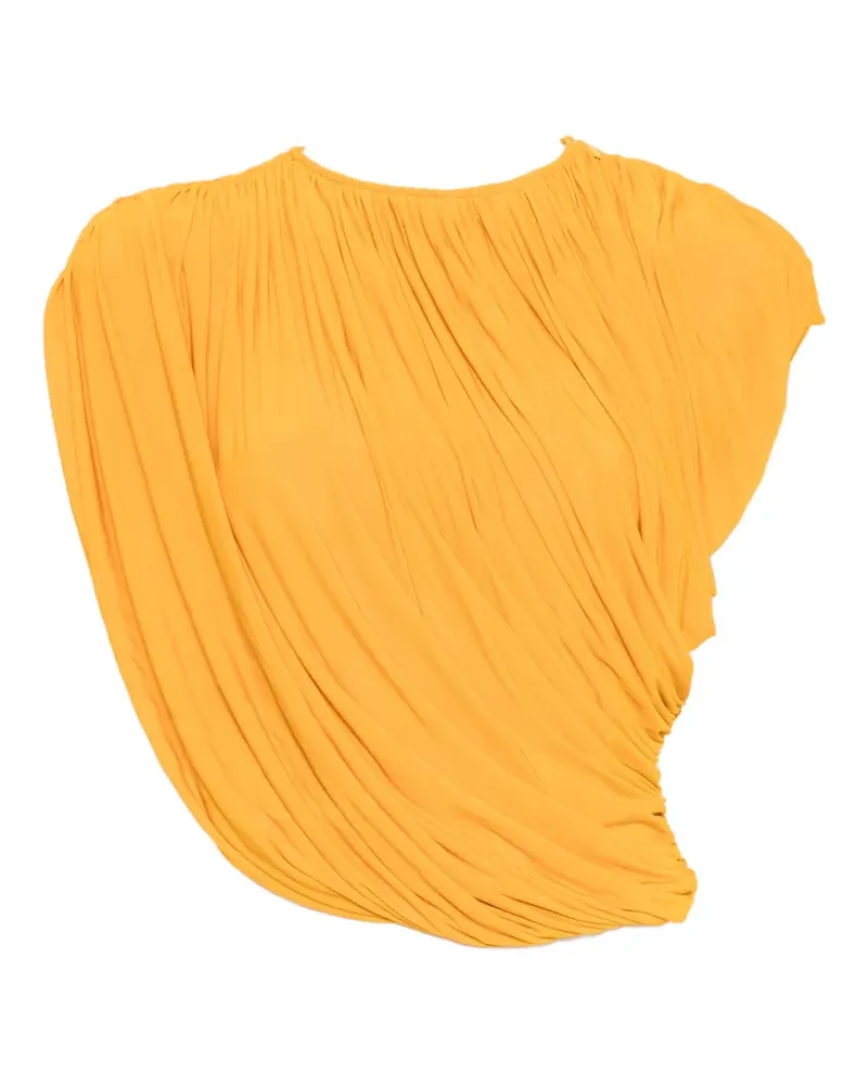 TOVE Murle draped top - Gelb Gelb