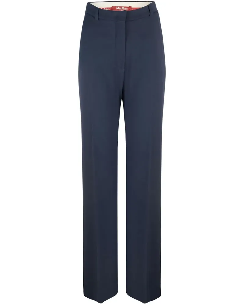 Max Mara Klassische Hose - Blau Blau