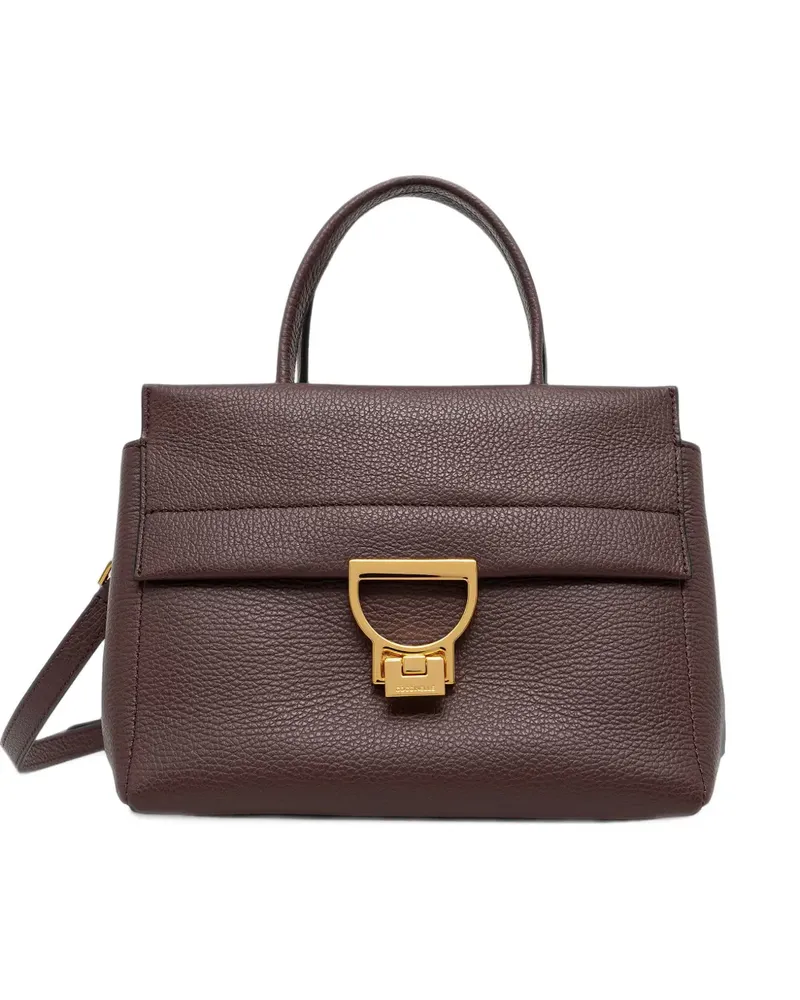 Coccinelle Arlettis leather tote bag - Rot Rot