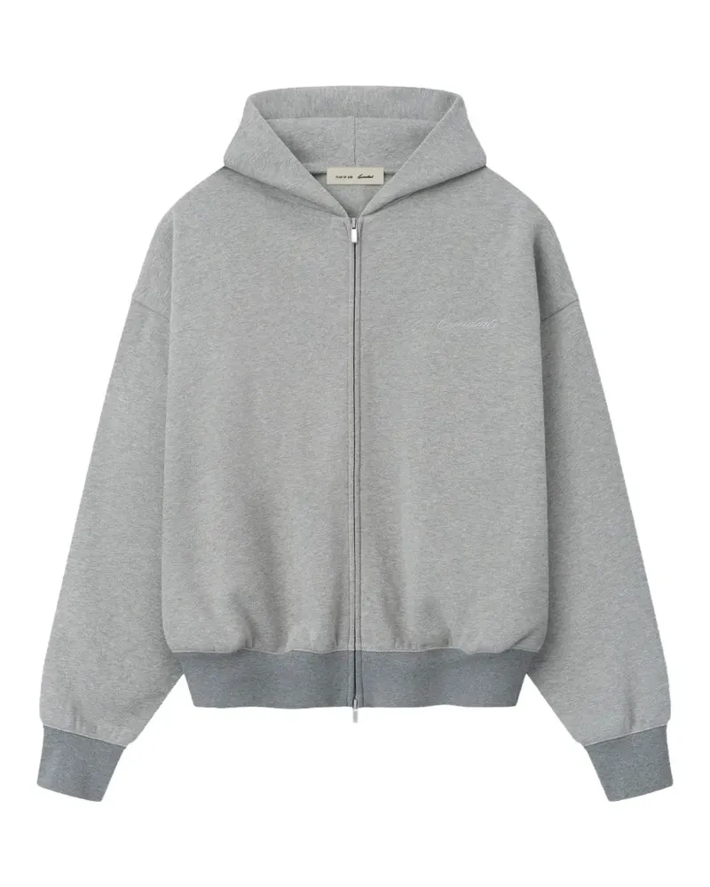 Fear of God Signature Classic zip-up hoodie - Grau Grau