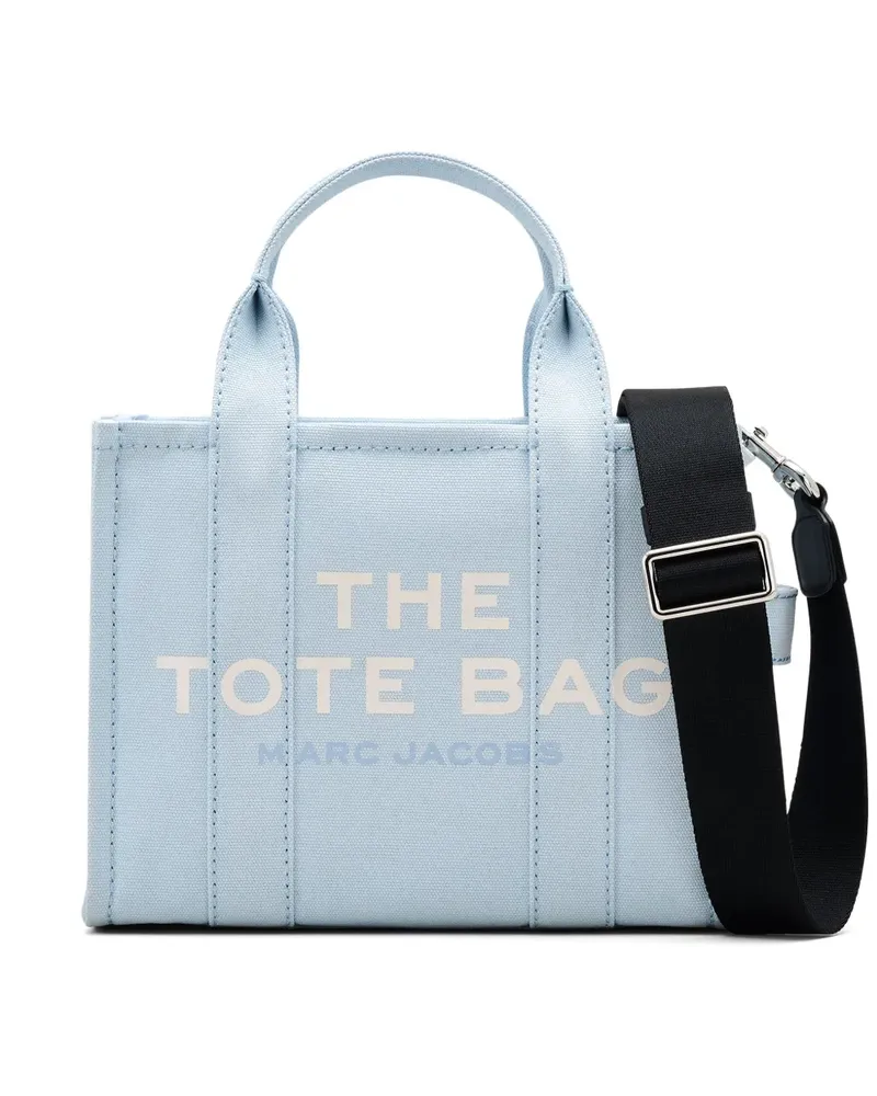 Marc Jacobs The Small Tote Bag aus Canvas - Blau Blau