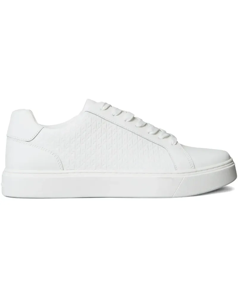 Calvin Klein Sneakers mit Logo-Prägung - Weiß Weiß