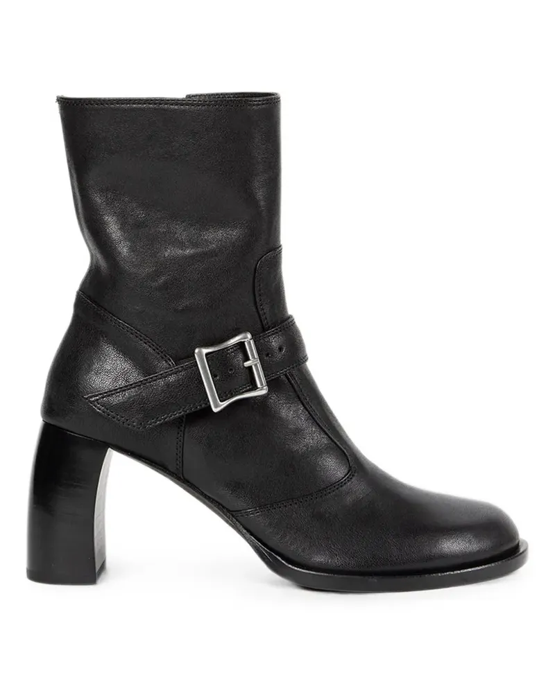 Ann Demeulemeester Stiefel mit Schnallenriemen - Schwarz Schwarz