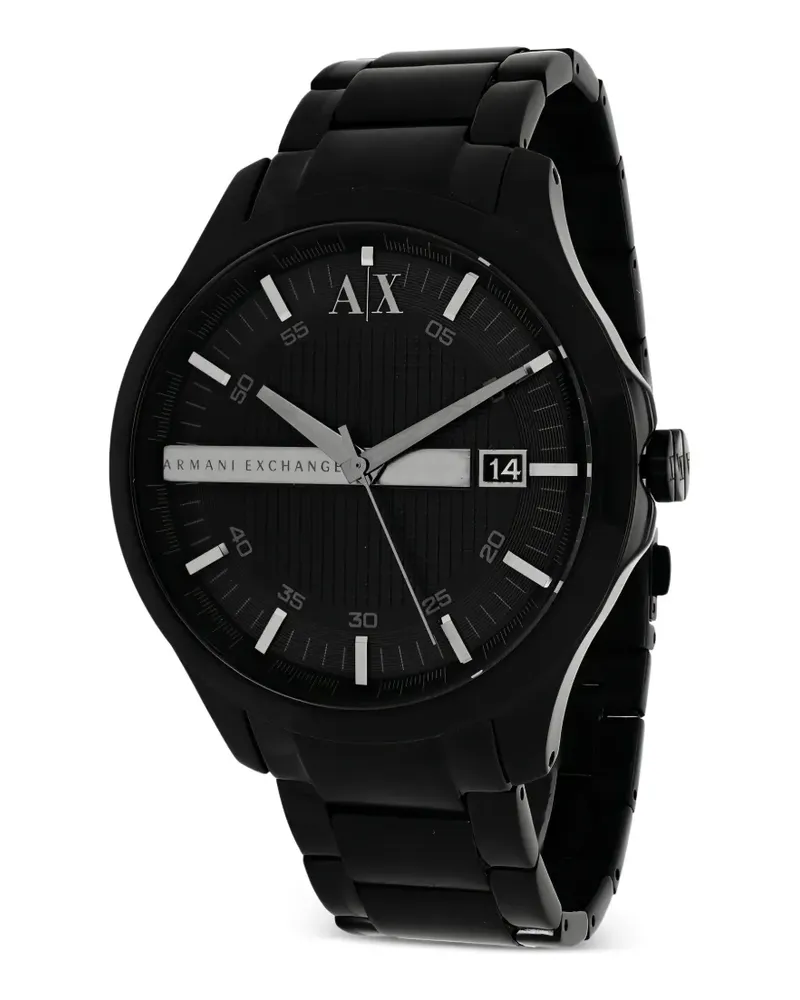 Armani Exchange classic 46mm watch - Schwarz Schwarz