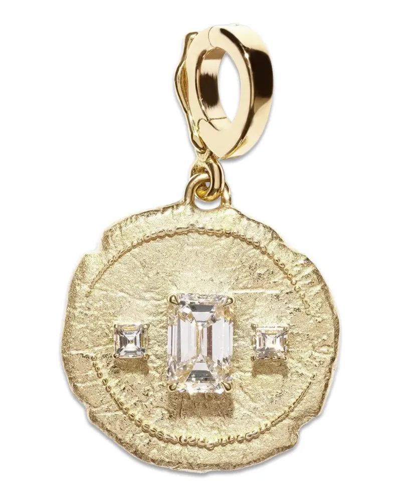 AZLEE Anhänger mit Diamanten - Gold Gold