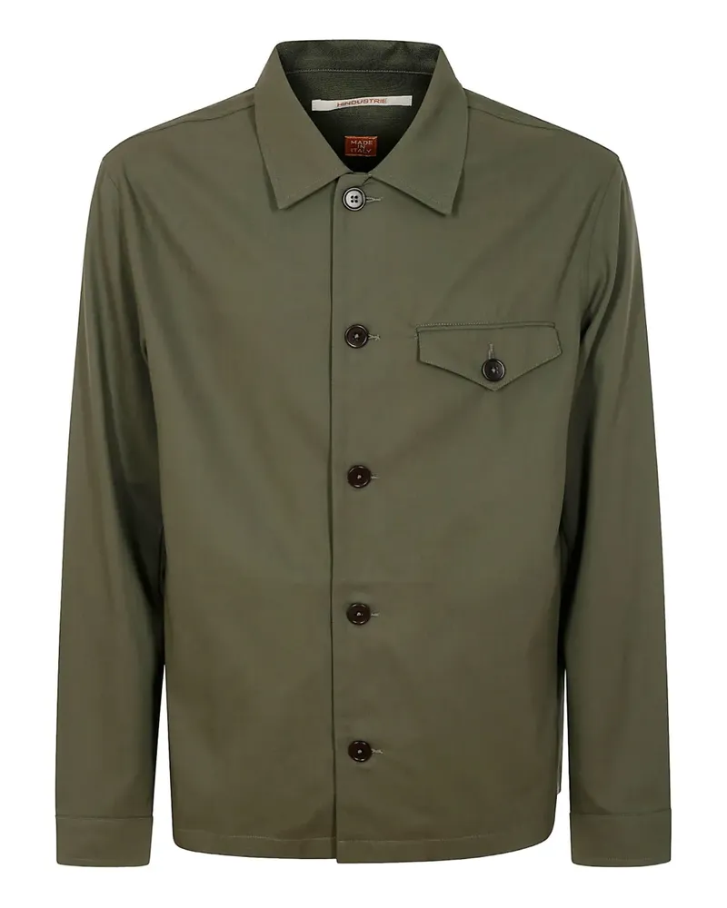 Alpha Industries Klassische Hemdjacke - Grün Grün