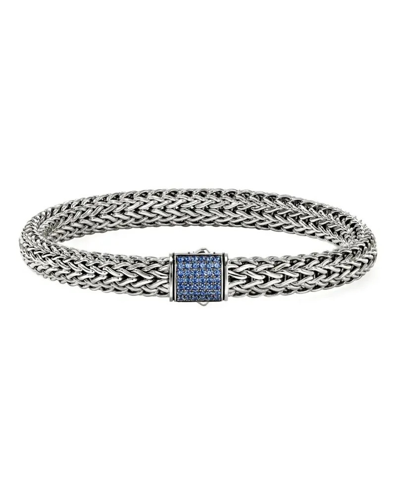 John Hardy sterling silver Icon sapphire bracelet - Silber Silber