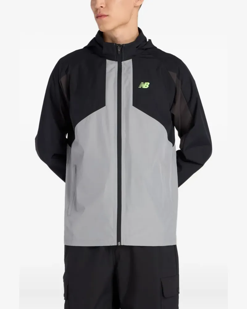 New Balance Active Kapuzenjacke - Schwarz Schwarz