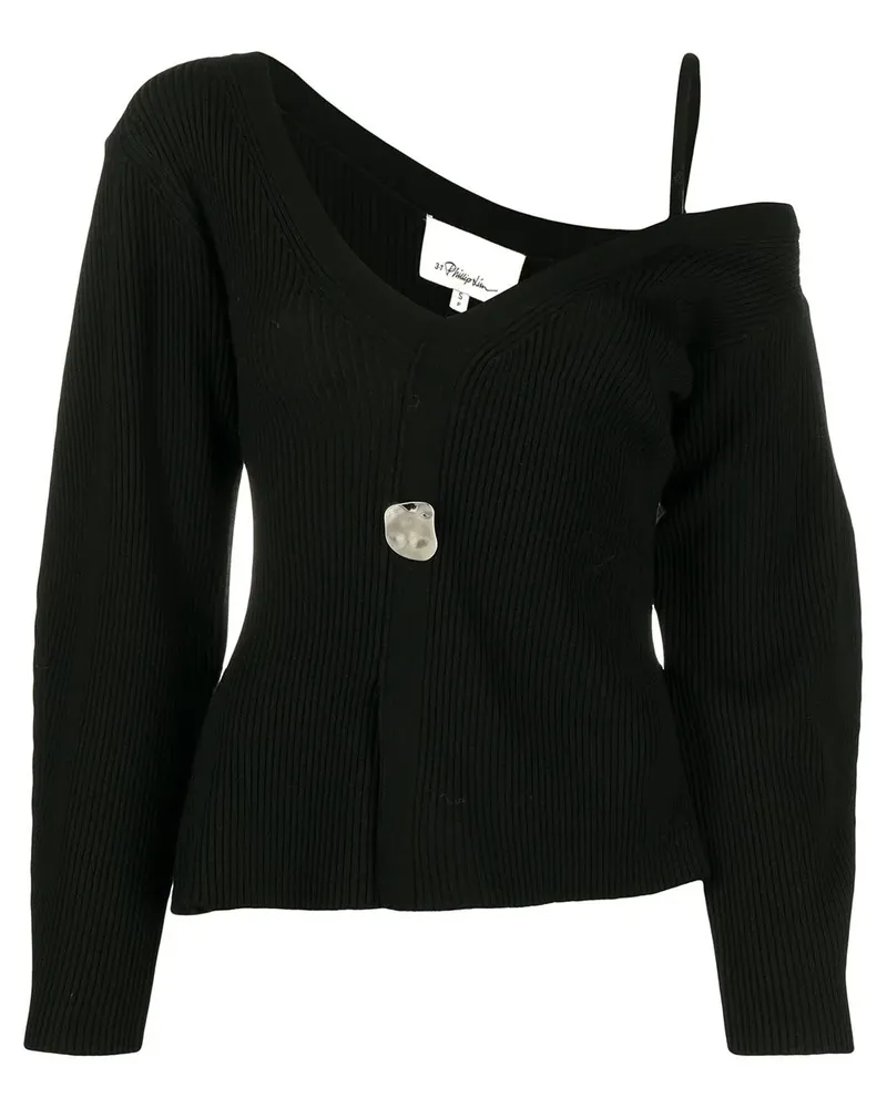 3.1 phillip lim Schulterfreier Pullover - Schwarz Schwarz