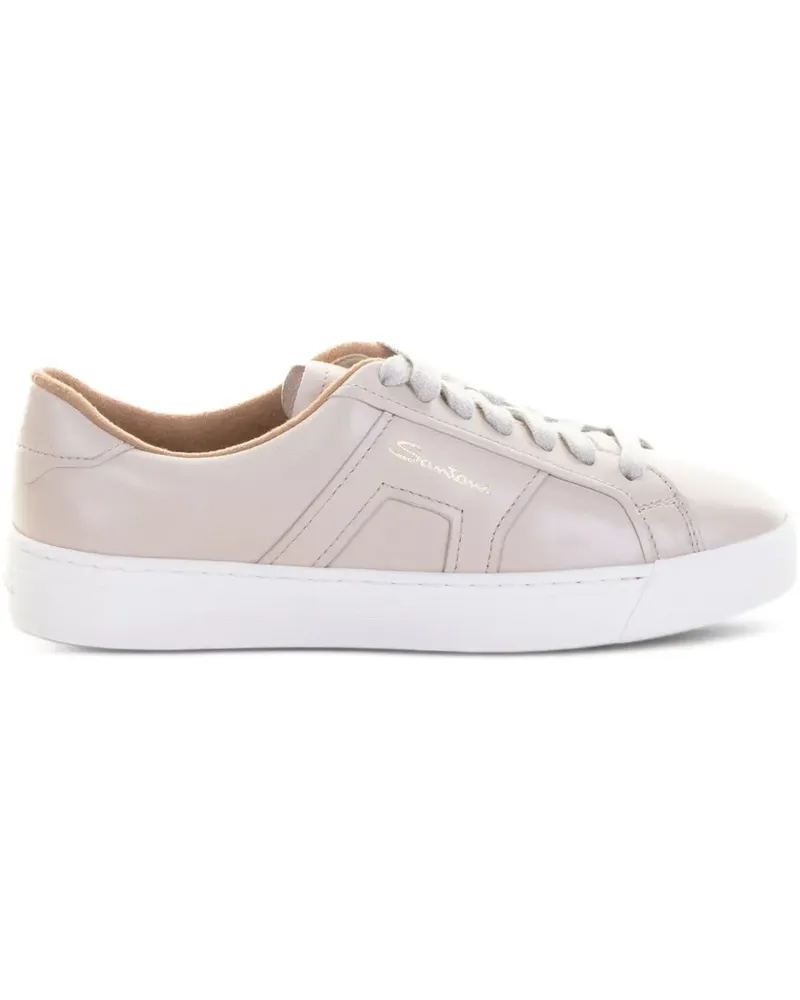 Santoni Sneakers mit Schnürung - Rosa Rosa