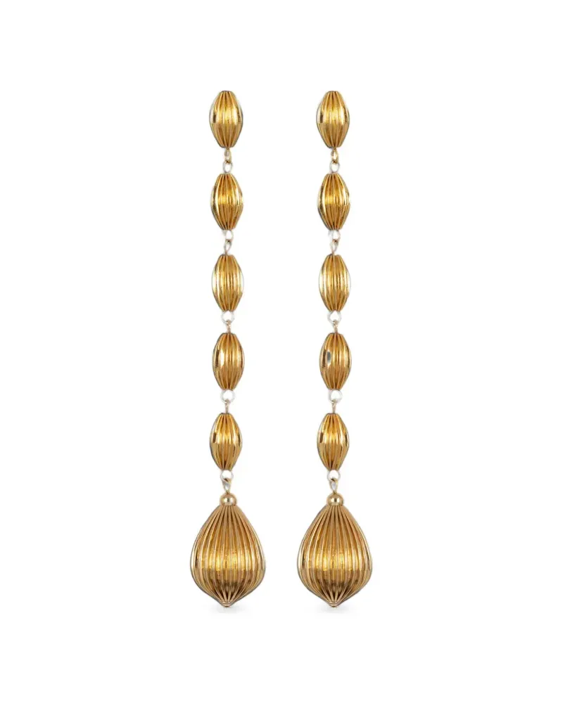 Jennifer Behr Hema Hängeohrringe - Gold Gold