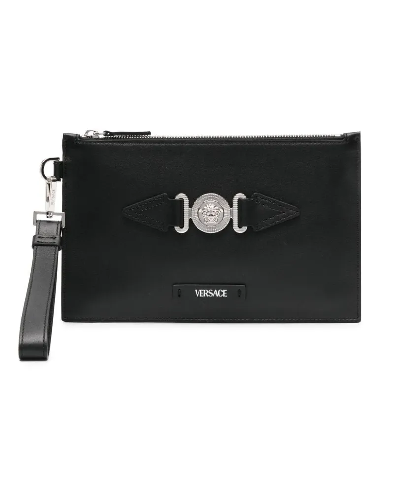 Versace Medusa Biggie Clutch Schwarz