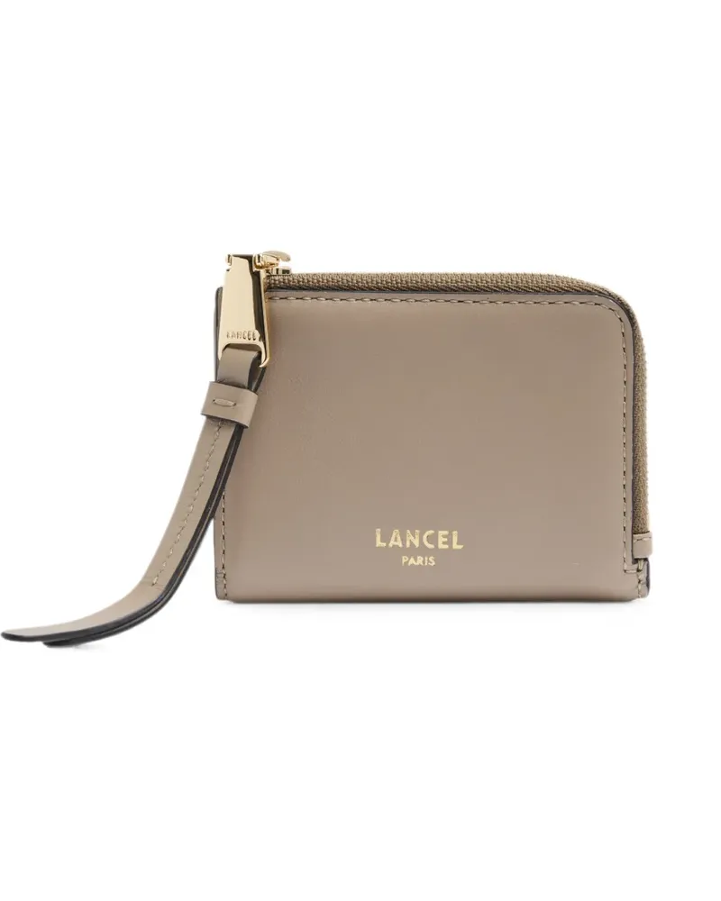 Lancel Origami mini wallet - Nude Nude