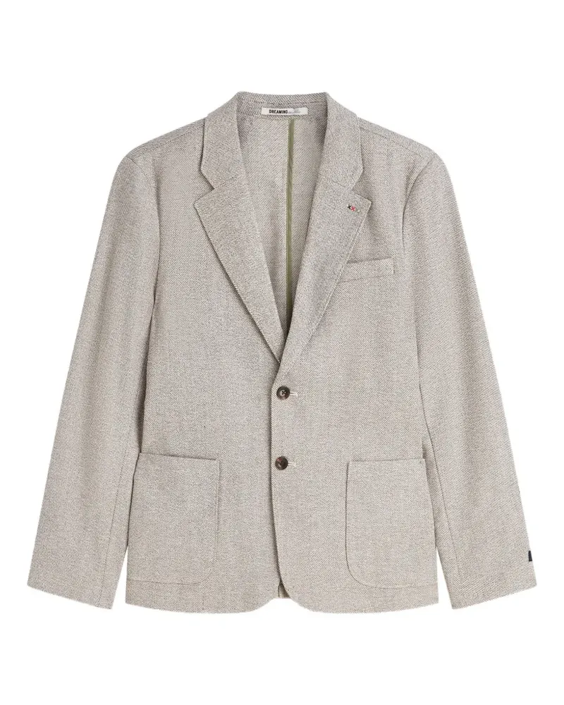 Scotch&Soda notch-lapel single-breasted blazer - Nude Nude