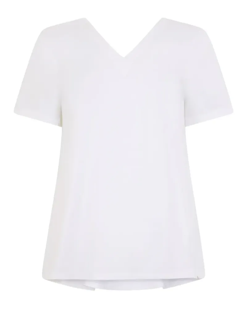 Herno V-neck T-shirt - Weiß Weiß