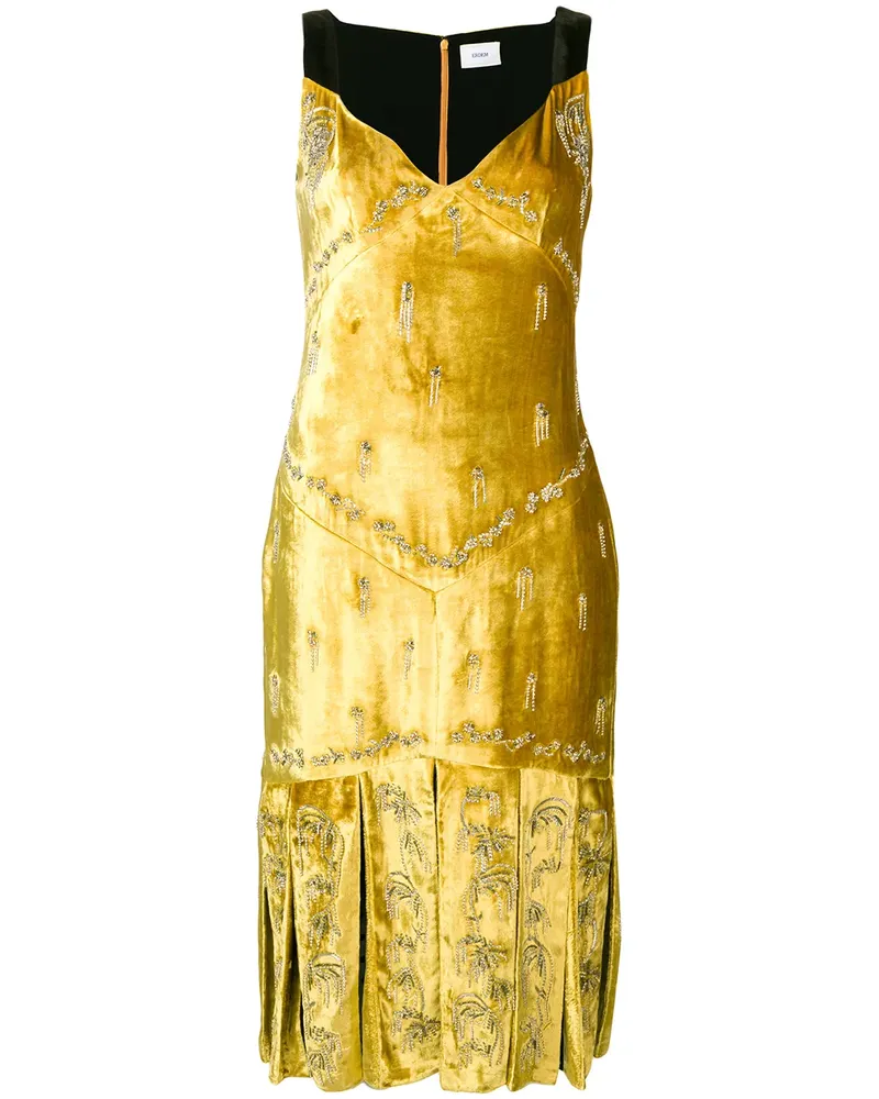 Erdem Palmer' Kleid - Gelb Gelb