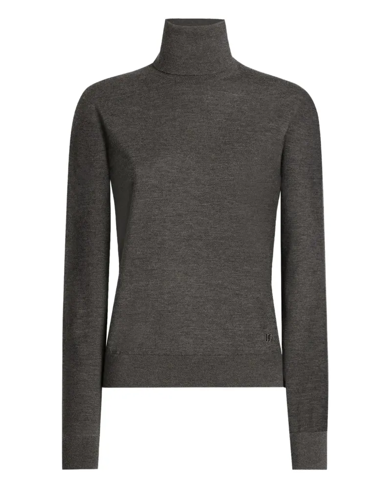 Dolce & Gabbana Pullover mit Rollkragen - Grau Grau