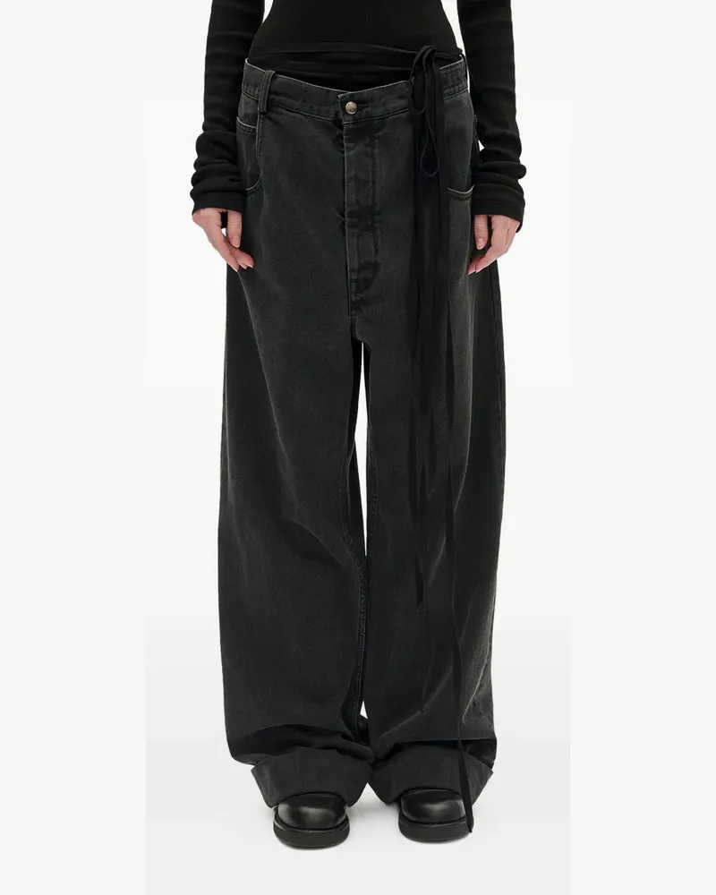 Ann Demeulemeester Jeans mit weitem Bein - Grau Grau
