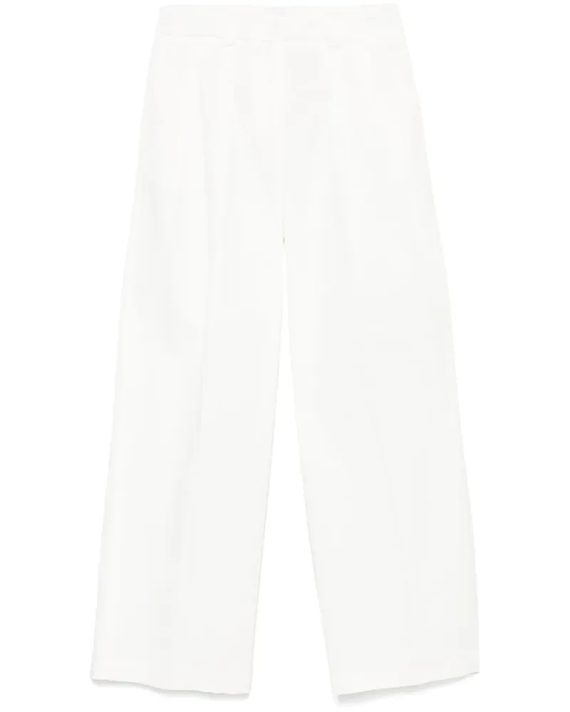 Peserico Hose aus Gabardine - Weiß Weiß
