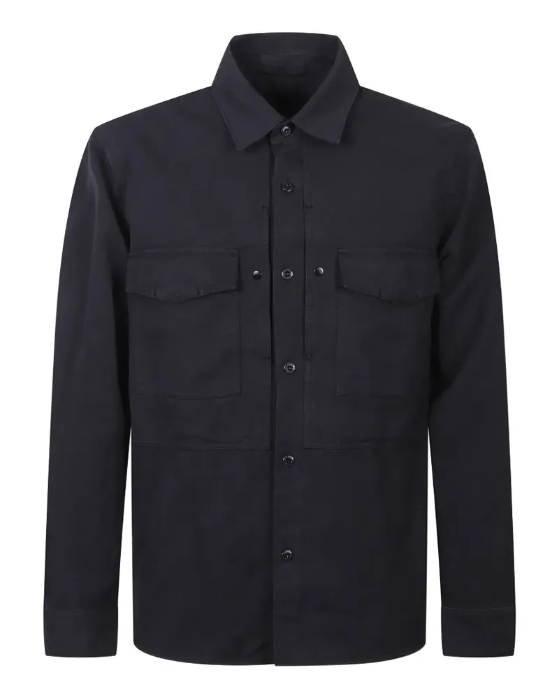 Stone Island Hemd mit Brusttaschen - Blau Blau