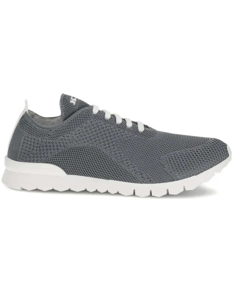 Kiton knitted low-top sneakers - Grau Grau