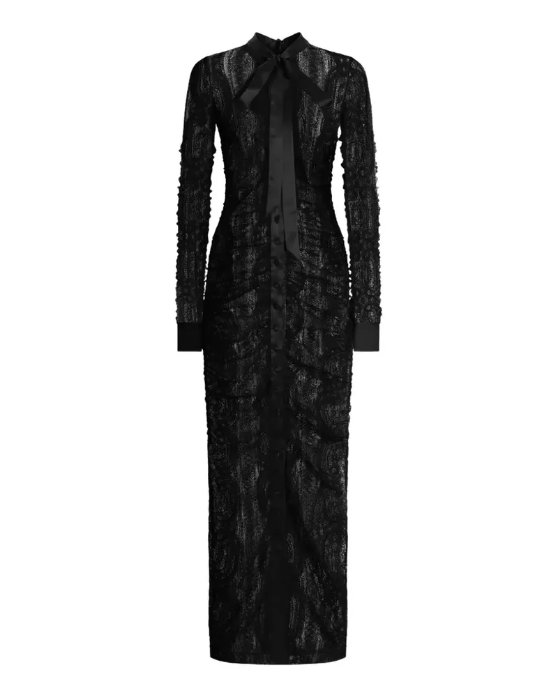 Dolce & Gabbana Kleid aus Chantilly-Spitze - Schwarz Schwarz
