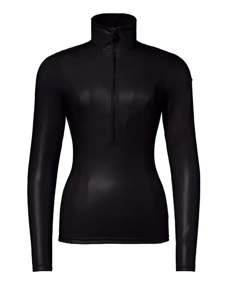 GOLDBERGH quarter-zip slim-fit ski top - Schwarz Schwarz