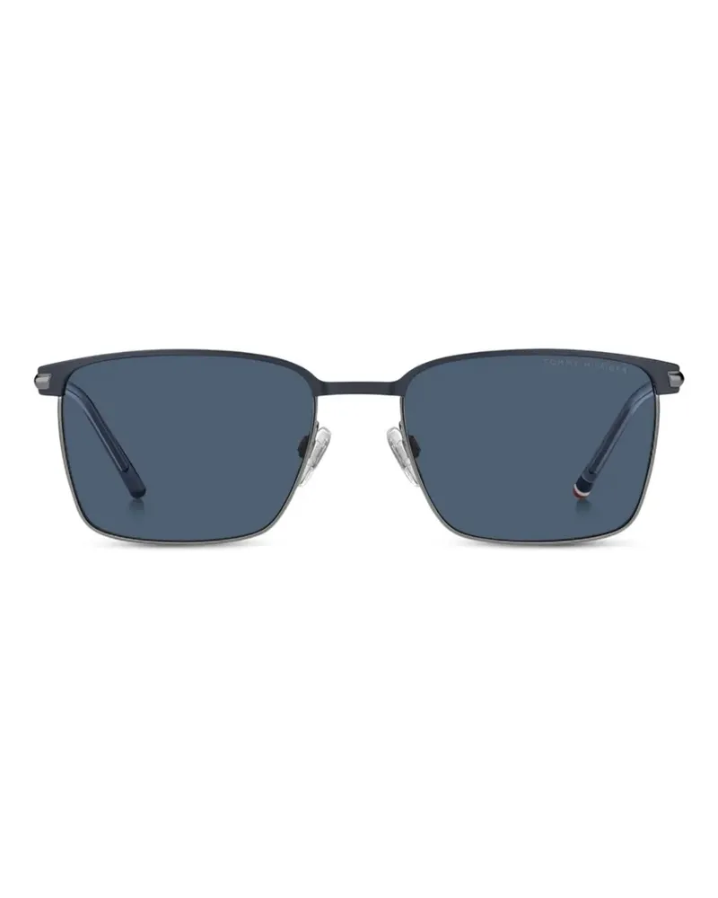 Tommy Hilfiger Sonnenbrille mit Logo - Blau Blau