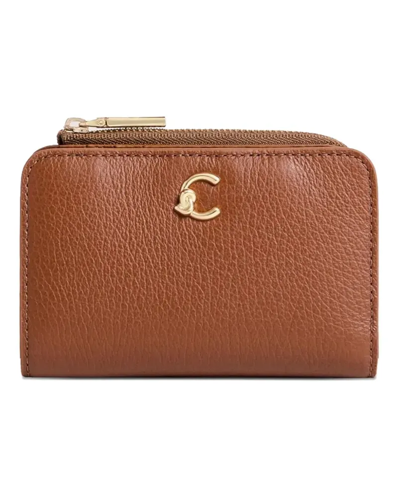 Coccinelle C-Me zipped leather wallet - Braun Braun