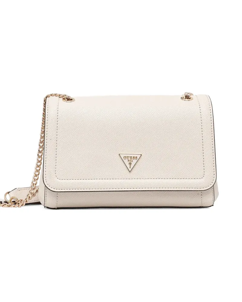 Guess Mini Noelle Umhängetasche mit Logo - Nude Nude