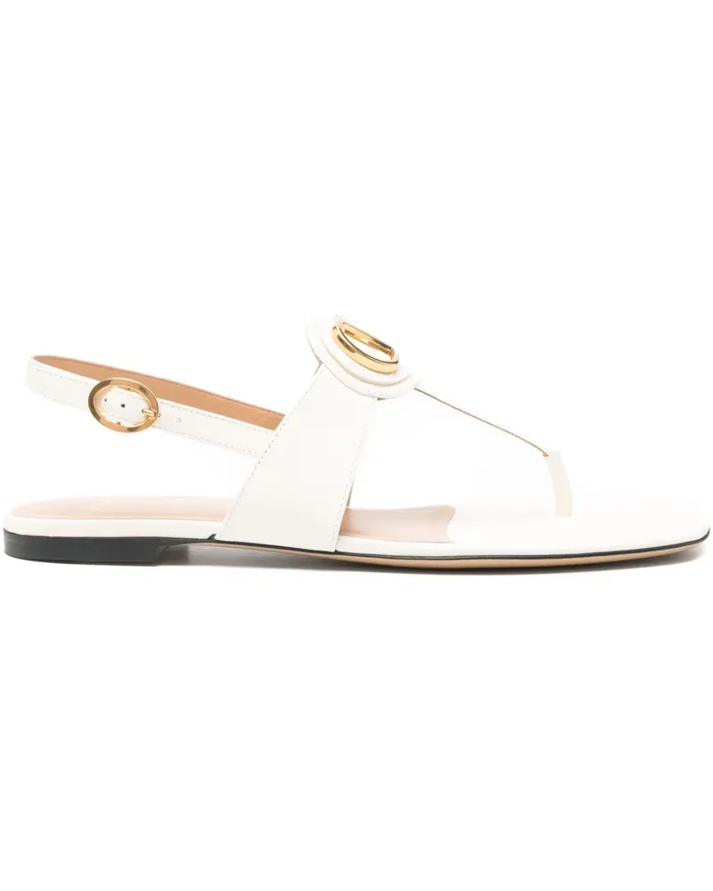 Valentino Garavani VLogo Signature Slingback-Sandalen - Weiß Weiß