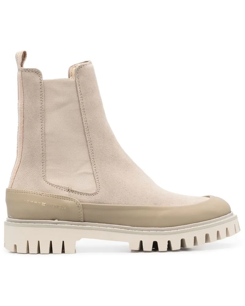 Tommy Hilfiger Modern Varsity Chelsea-Boots Nude