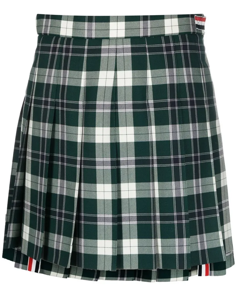 Thom Browne School Uniform Minirock - Grün Grün