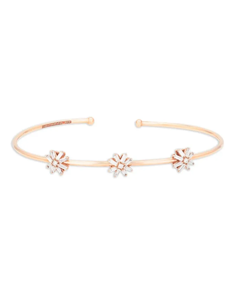 Suzanne Kalan 18kt Gelbgoldarmreif mit Diamanten Gold