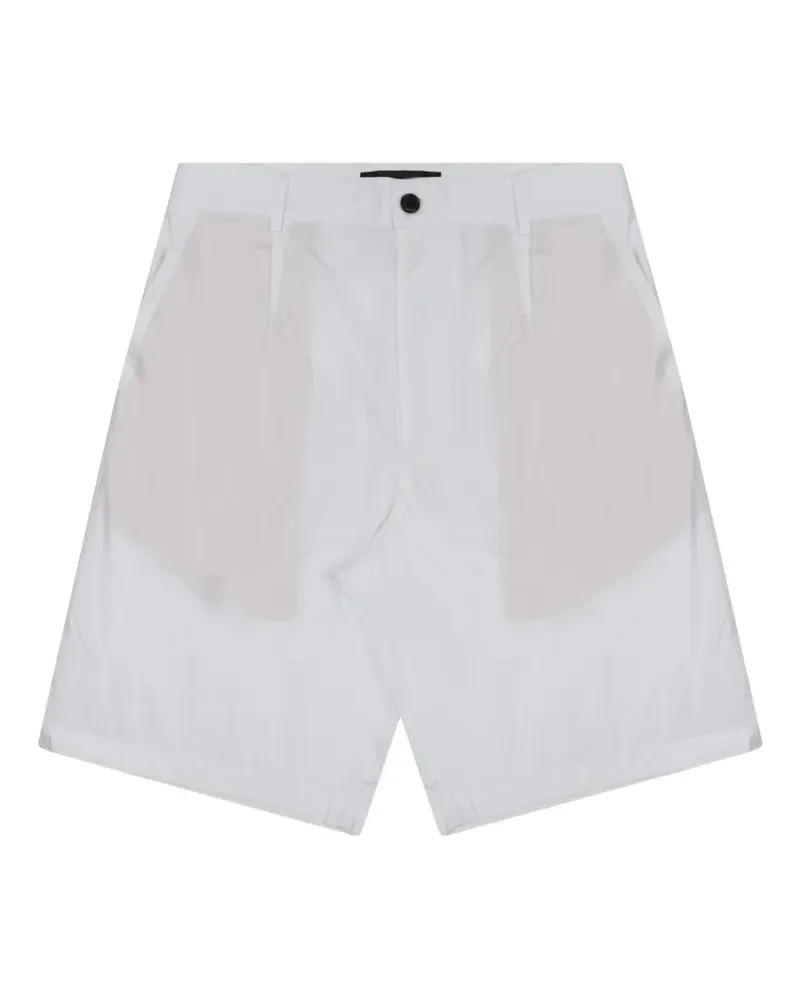Department 5 Patrick pleated knee-length shorts - Weiß Weiß