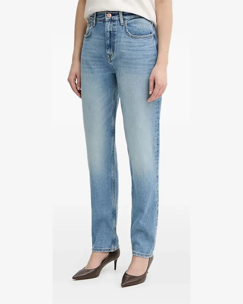 Guess logo-plaque jeans - Blau Blau