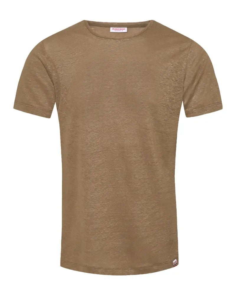 Orlebar Brown OB-T T-Shirt aus Leinen - Braun Braun
