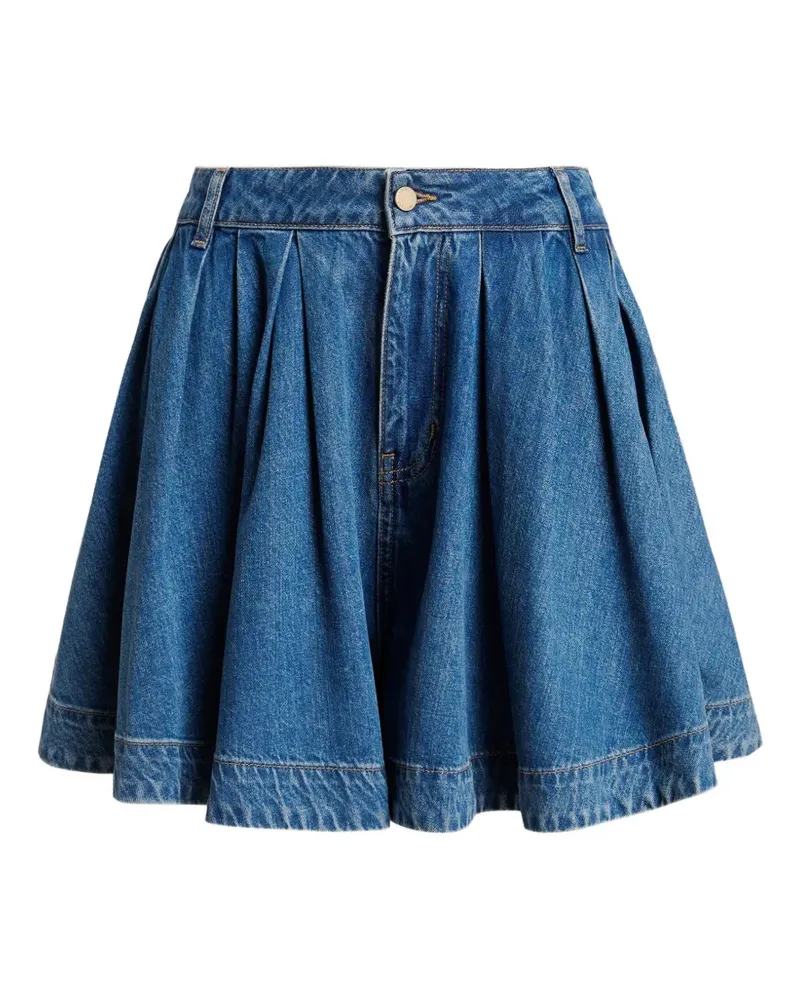 Essentiel pleated shorts - Blau Blau