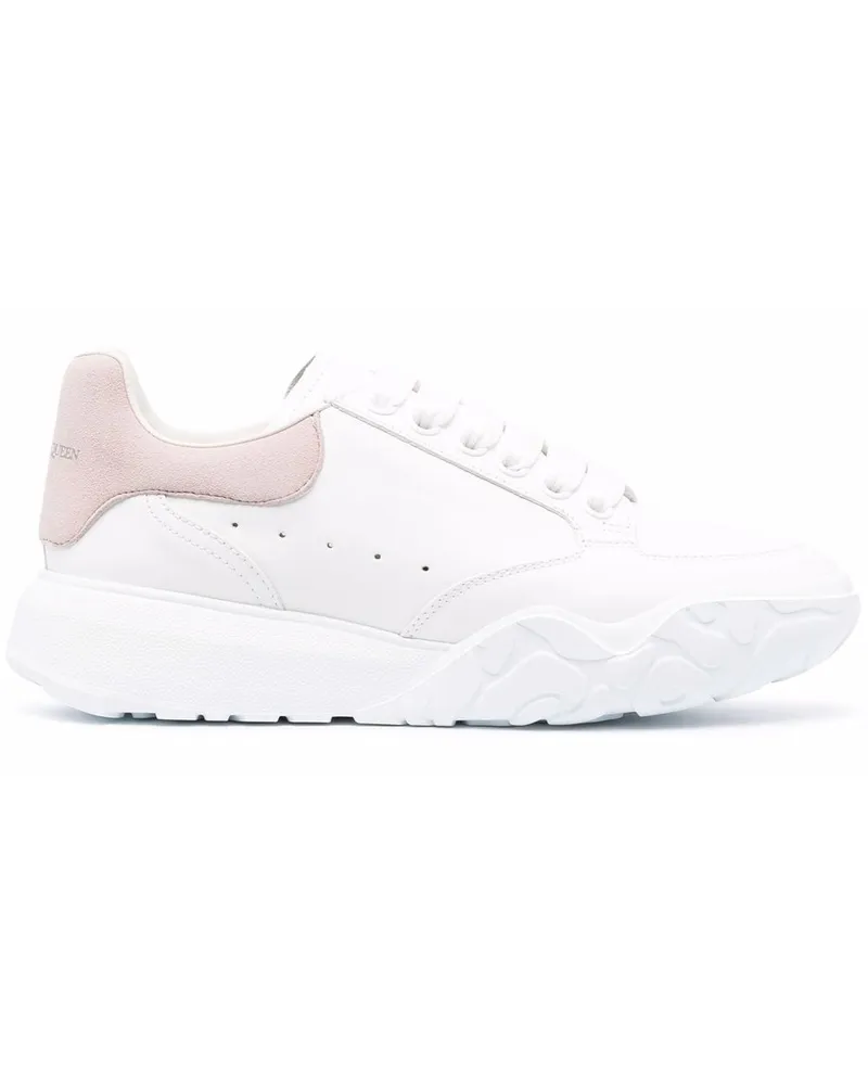 Alexander McQueen Court Sneakers - Weiß Weiß